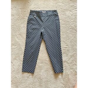 Philosophy Geometric Print Cropped Pants Career Work Casual Sz‎ PM